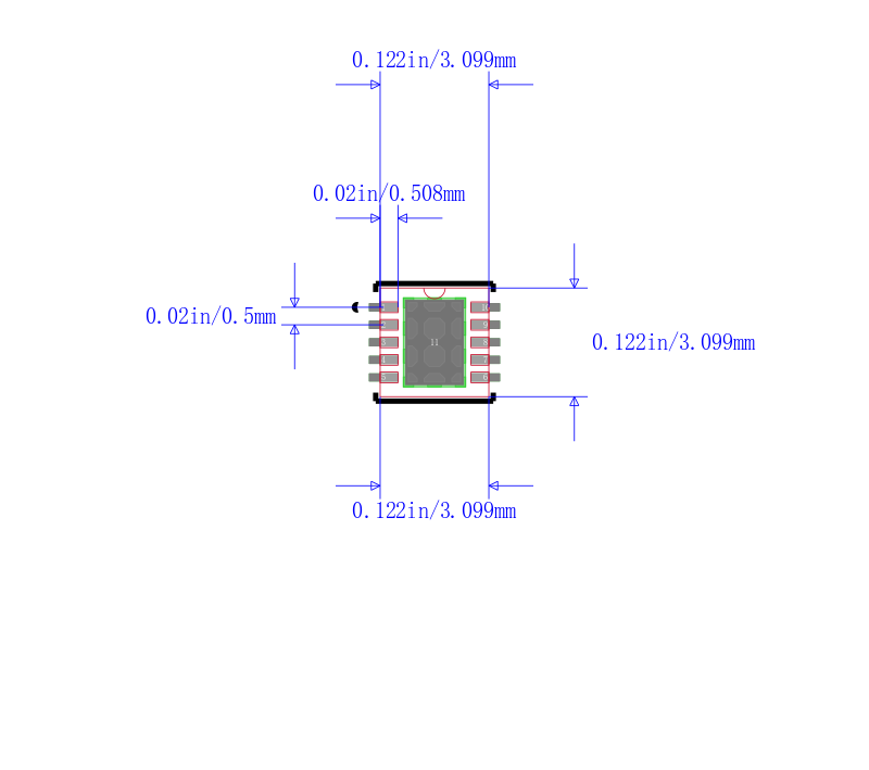 TPS61059DRCTG4封装图