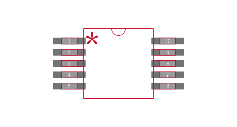 TPS62026DGQRG4封装焊盘图