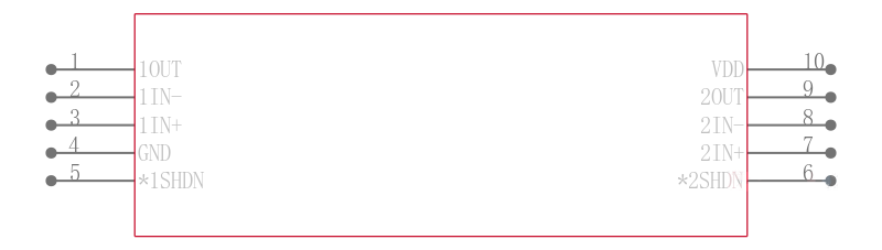 TLV2783IDGSRG4引脚图