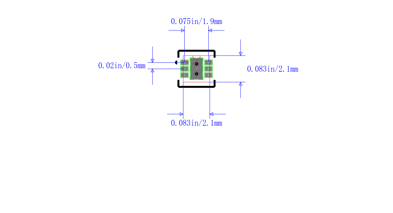 TLV9062IDSGT封装图