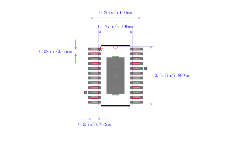TPS2220BPWPRG4封装图