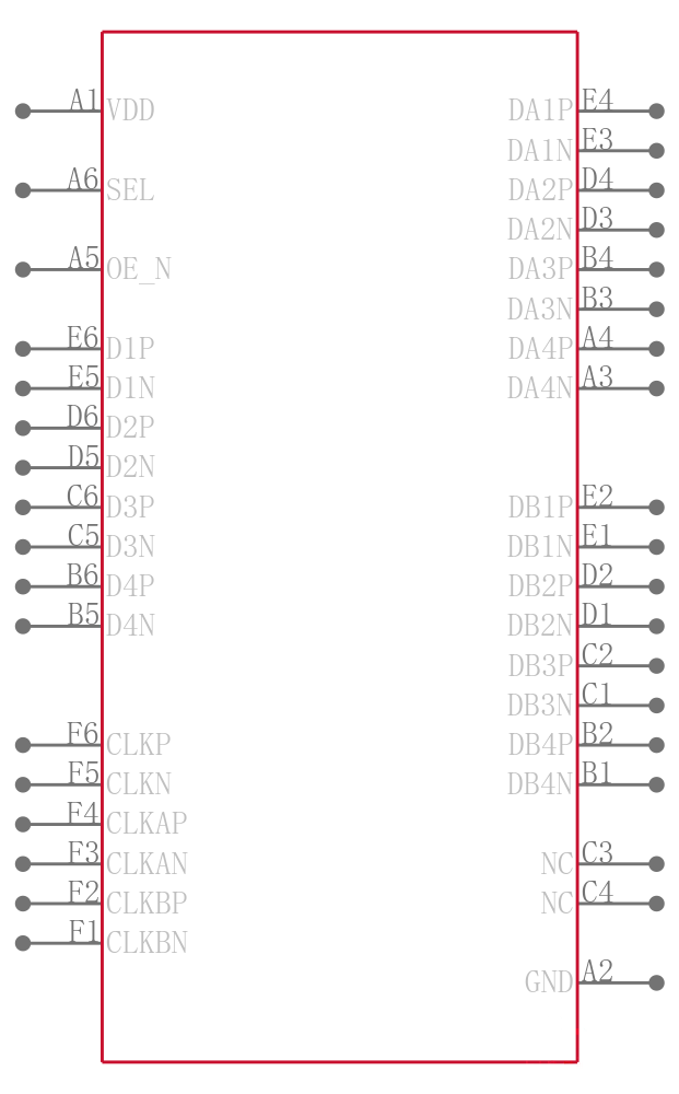 TS5MP646NYFPR引脚图