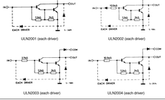 ULN2001D1013TR电路图