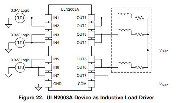 ULN2003AN电路图