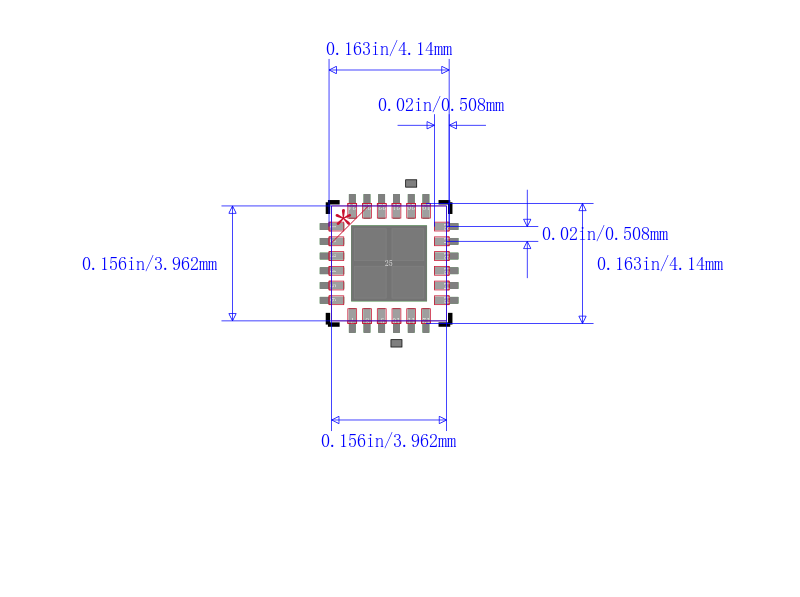 USB3311-CP-TR封装图