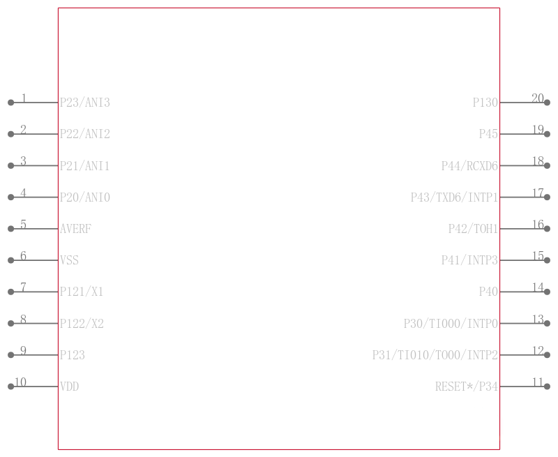 UPD78F9222MC-5A4-A引脚图