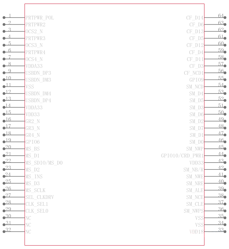 USB2602-NU-05引脚图