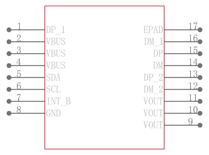 USB3750A-1-A4-TR引脚图