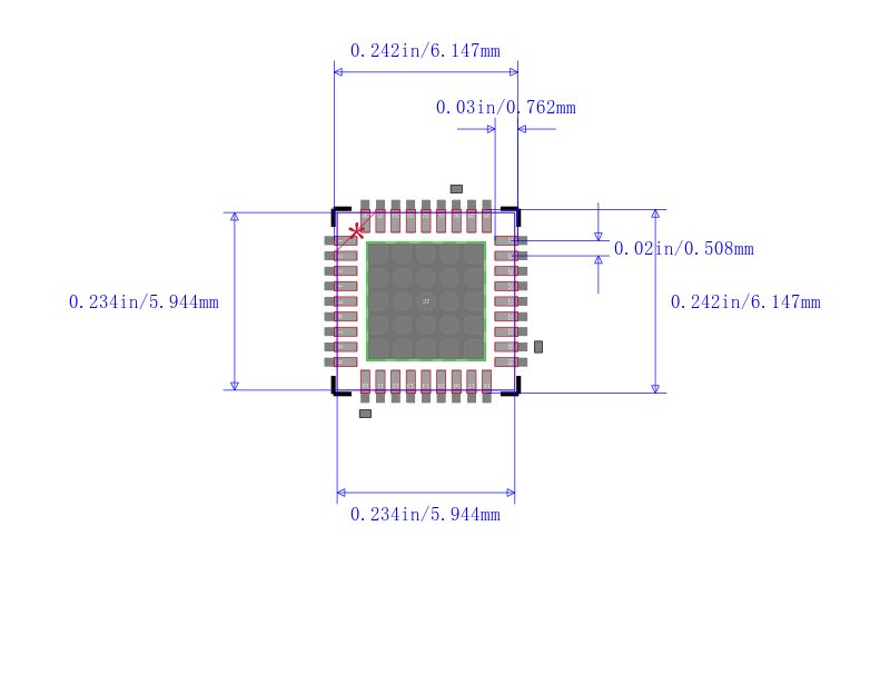 USB2514B-AEZC-TR封装图