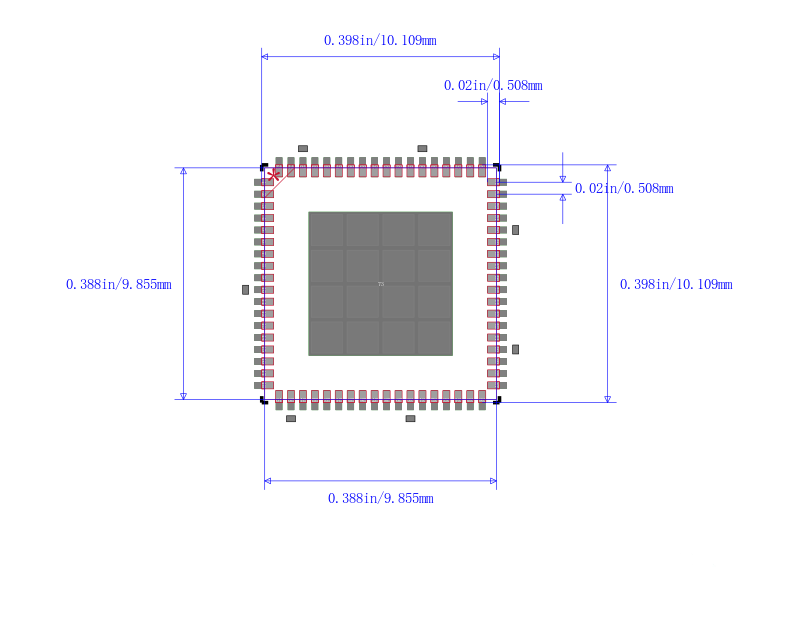 USB5537BI4100AKZE封装图