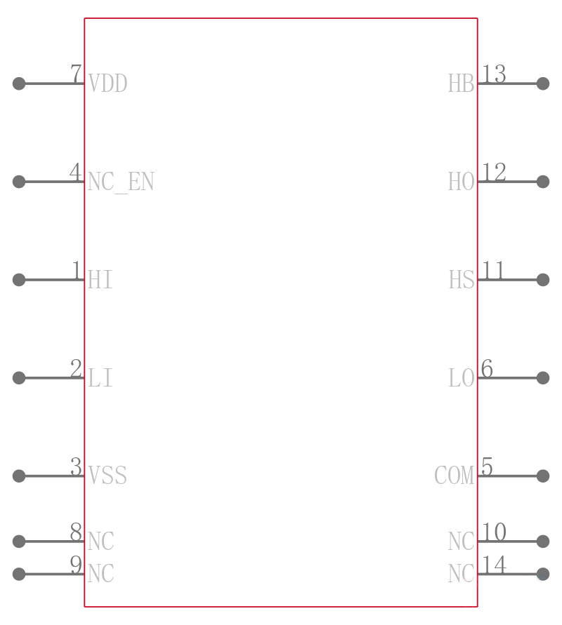 UCC27714D引脚图