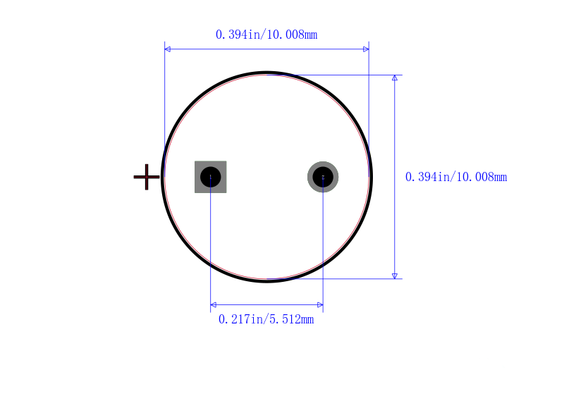UBT1E331MPD封装图