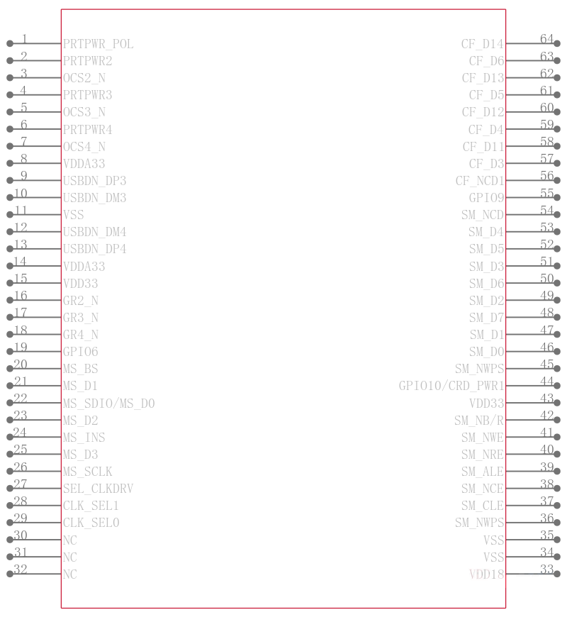 USB2602-NU-02引脚图