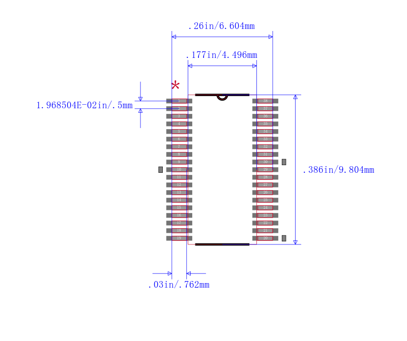 BQ20Z80DBT封装图