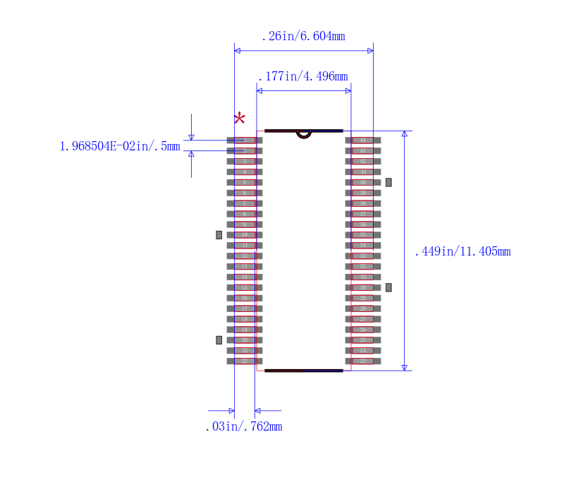 BQ20Z95DBT封装图