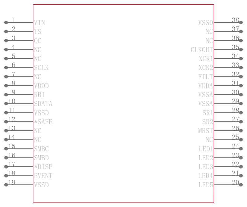 BQ2083DBTR-V1P3引脚图