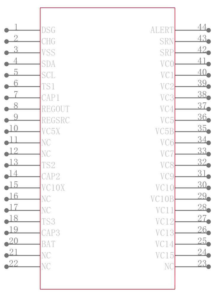 BQ7694006DBT引脚图