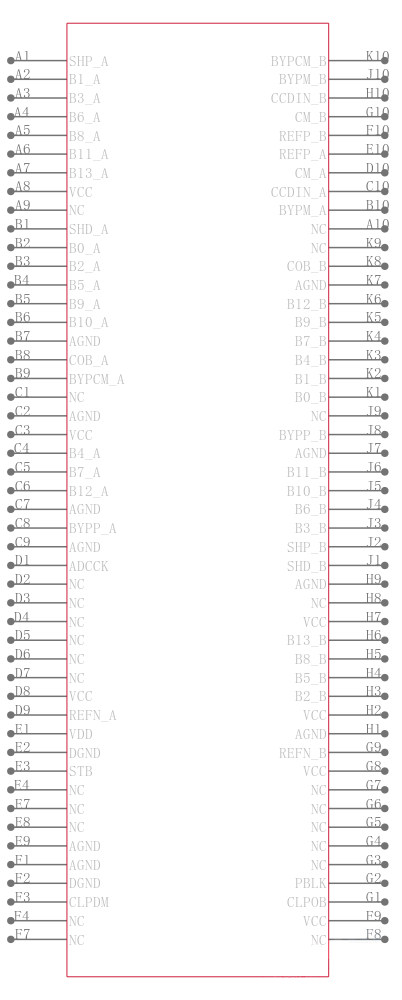 VSP2254GSJR引脚图