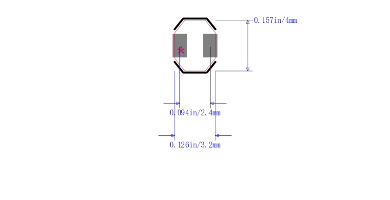 VLF403210MT-4R7M-CA封装图