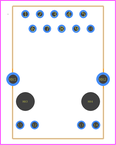 V890-1AX1-A1封装焊盘图