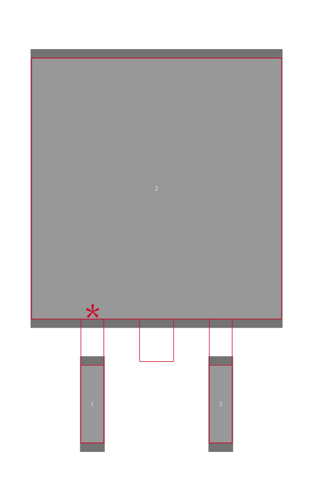 VNB35N07封装焊盘图