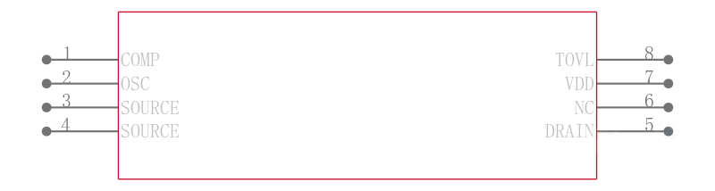 VIPER53DIP-E引脚图