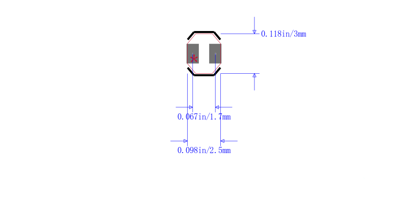 VLF302515MT-100M封装图