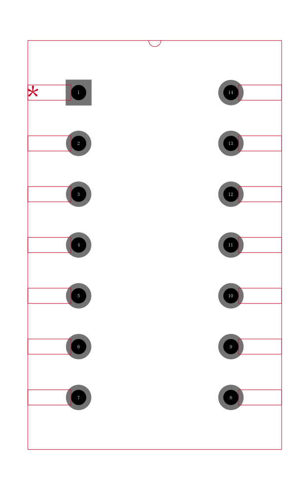VRE104MA封装焊盘图