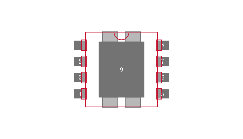 BD35269HFN-TR封装焊盘图