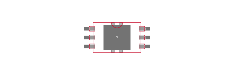 BH18MA3WHFV-TR封装焊盘图