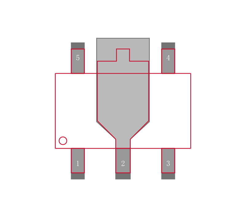 XC6210B332PR封装焊盘图