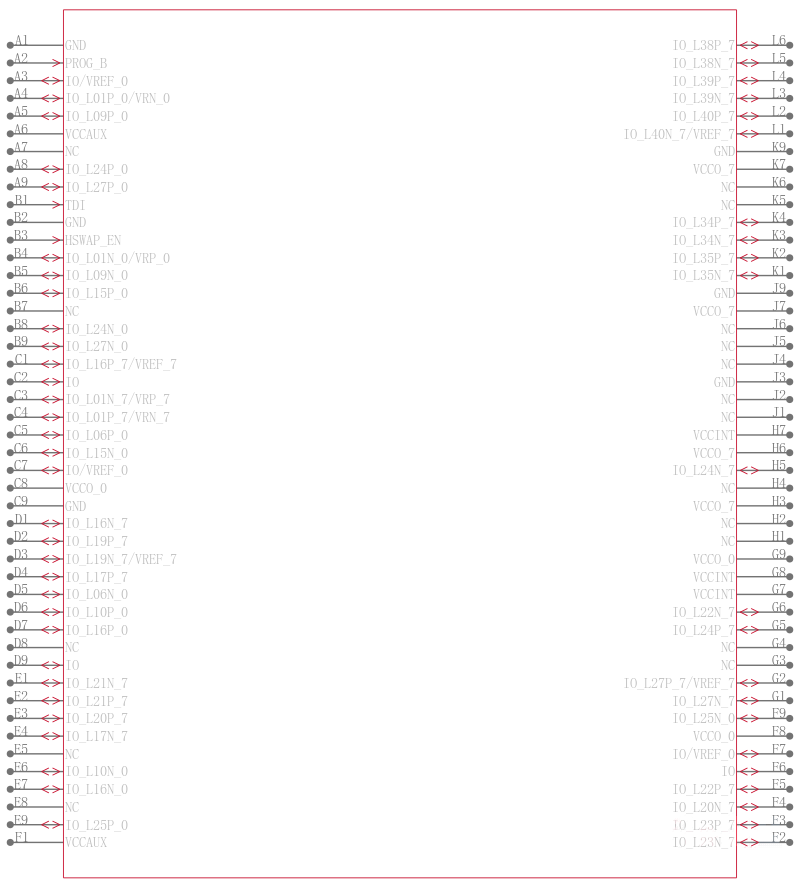 XC3S400-4FG456C引脚图