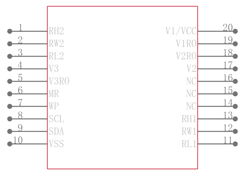 X9523V20I-A引脚图