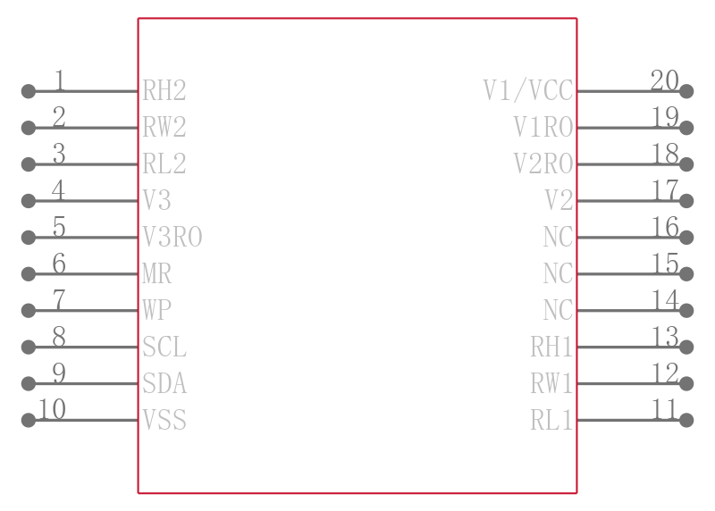 X9523V20I-B引脚图