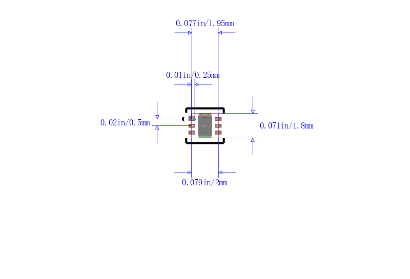 XC9261B12CER-G封装图