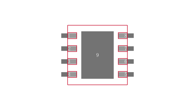 XRP2527IHB-1-F封装焊盘图