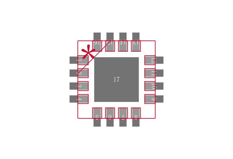 XRP6141EL-F封装焊盘图