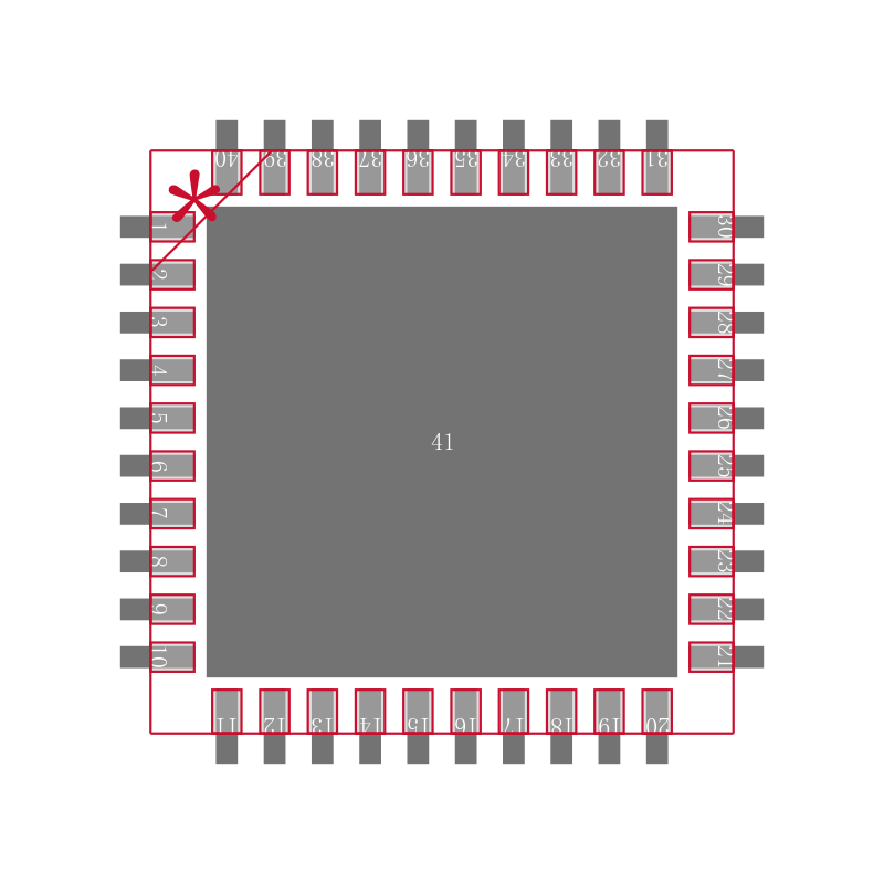 XRP7714ILB-0X10-F封装焊盘图