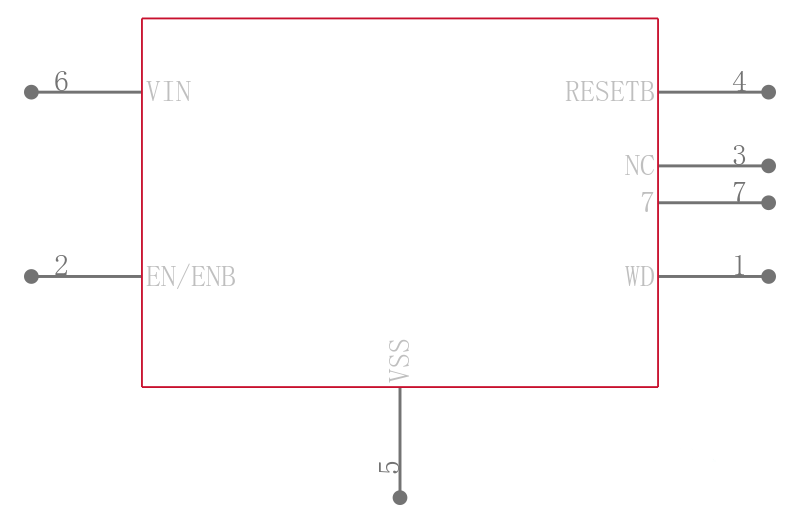 XC6121E416ER-G引脚图