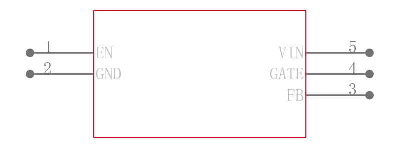 XRP6124HVES0.5-F引脚图