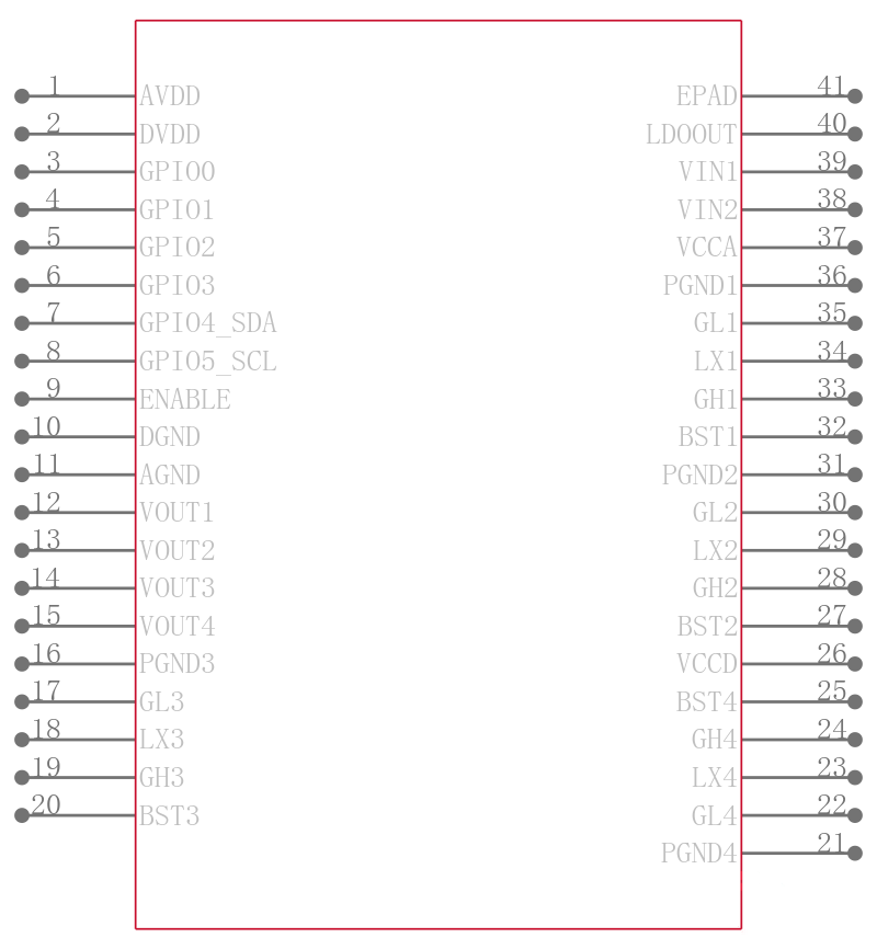 XRP7708ILB-F引脚图