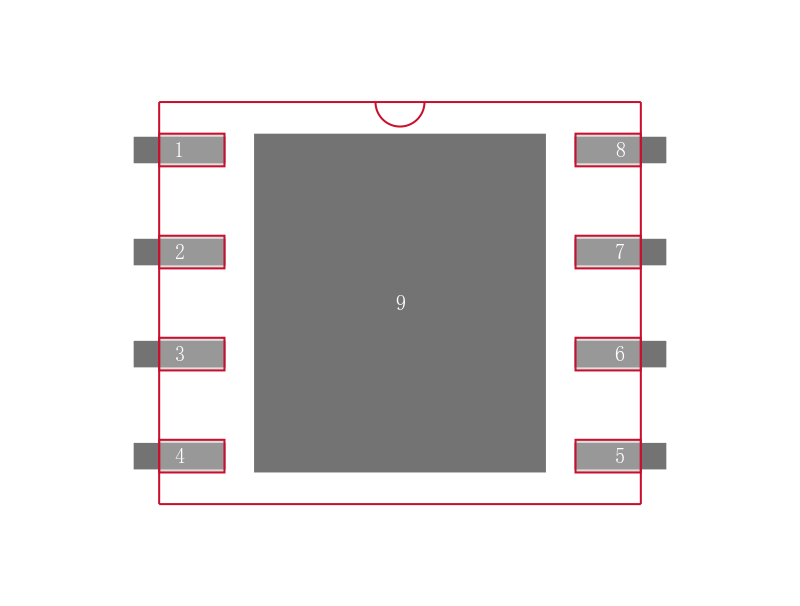 BD9111NV-E2封装焊盘图