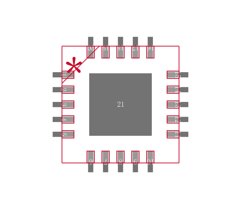BD9151MUV-E2封装焊盘图