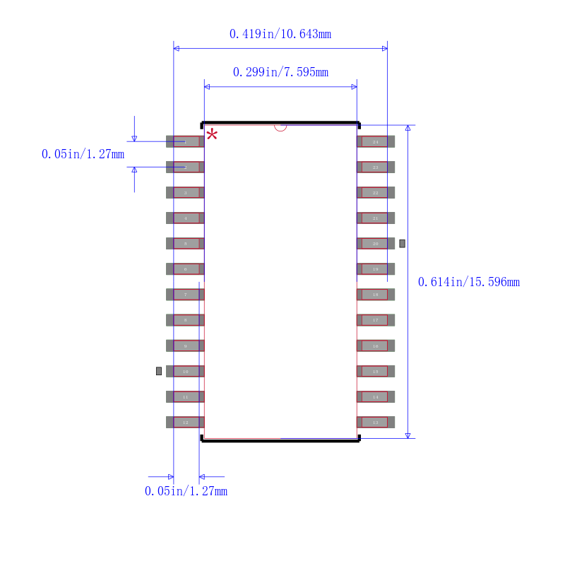 X9250US24封装图