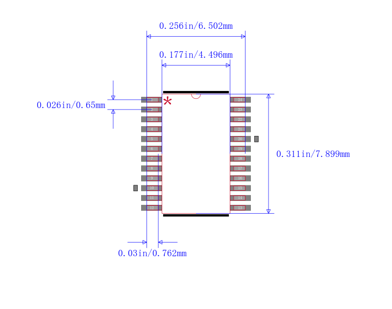 X9430WV24封装图