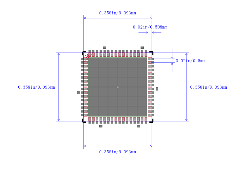 XR19L222IL64-F封装图