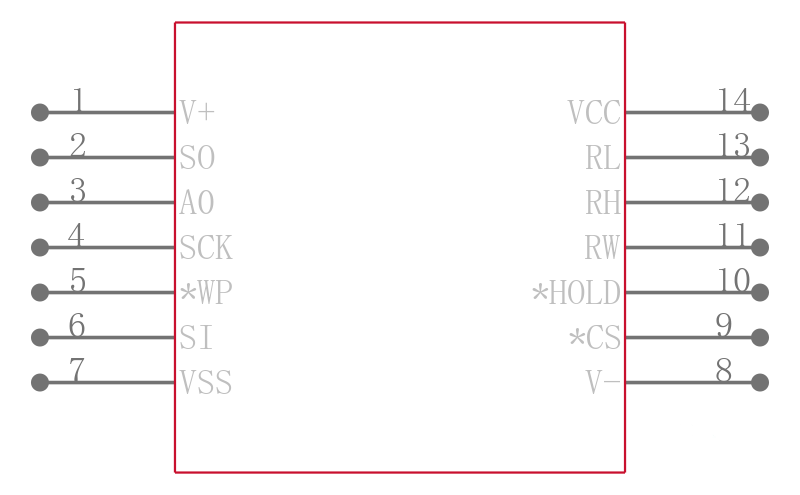 X9110TV14-2.7引脚图