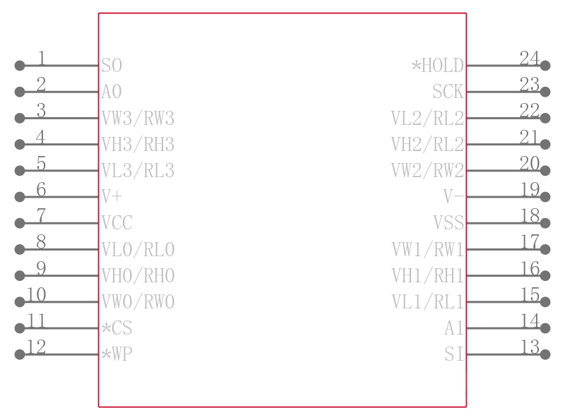 X9250US24-2.7引脚图