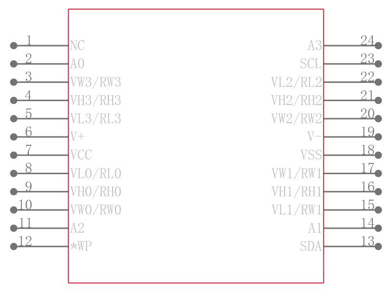 X9258TS24-2.7引脚图