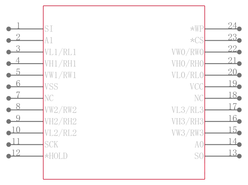 X9401WV24-2.7引脚图